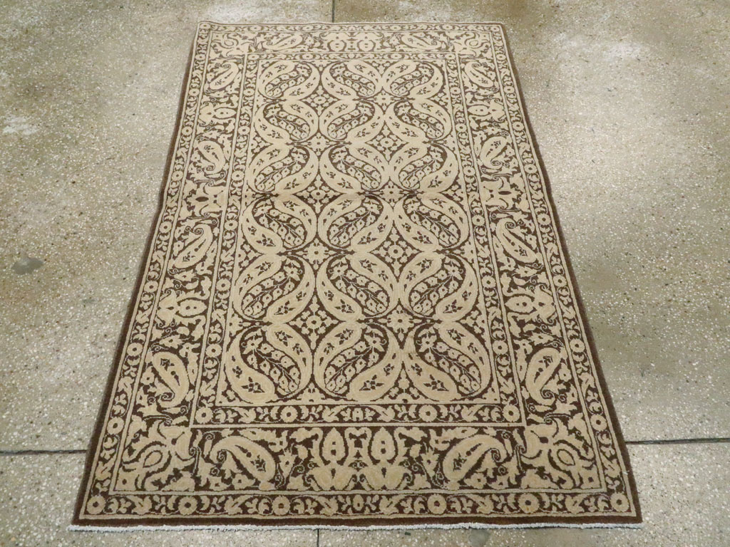 Modern Persian Tabriz Rug, No.14223 - Gsblank
