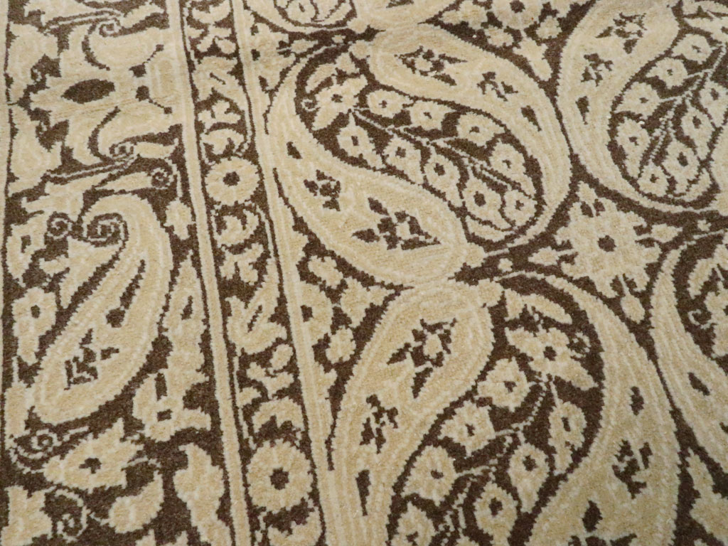 Modern Persian Tabriz Rug, No.14223 - Gsblank