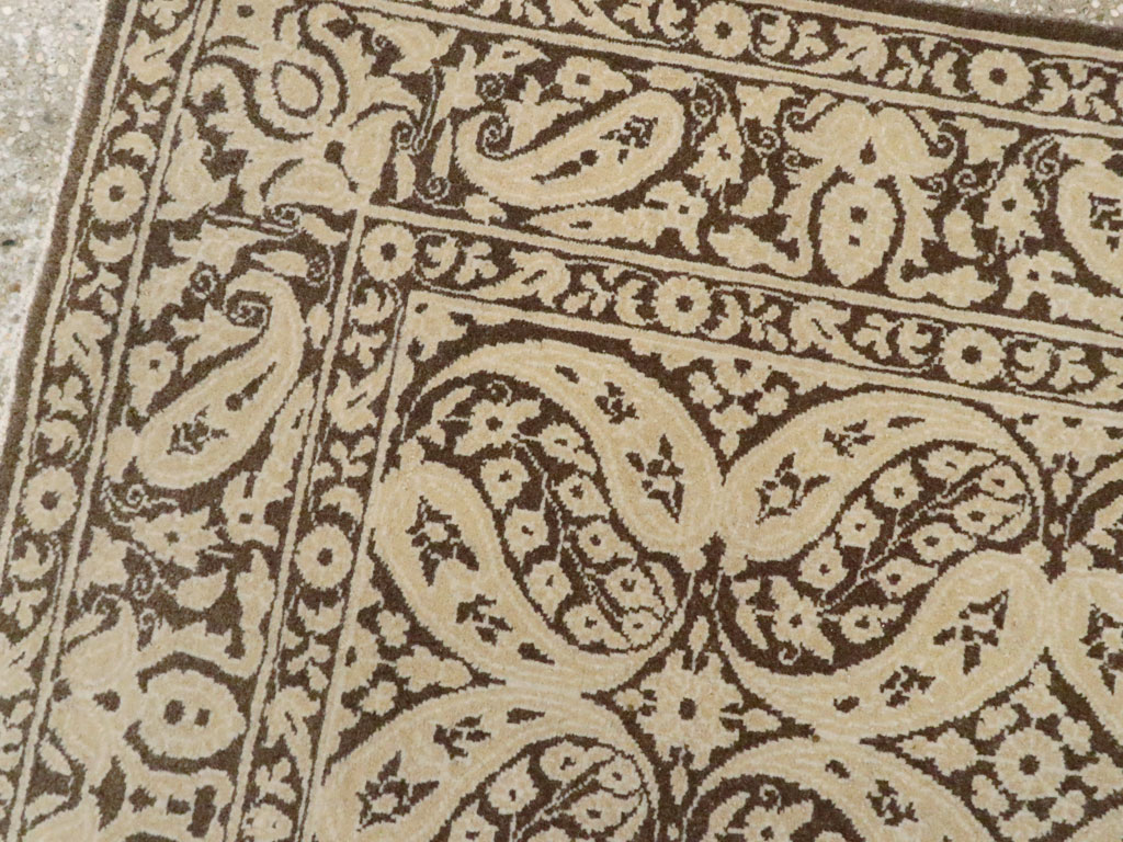 Modern Persian Tabriz Rug, No.14223 - Gsblank