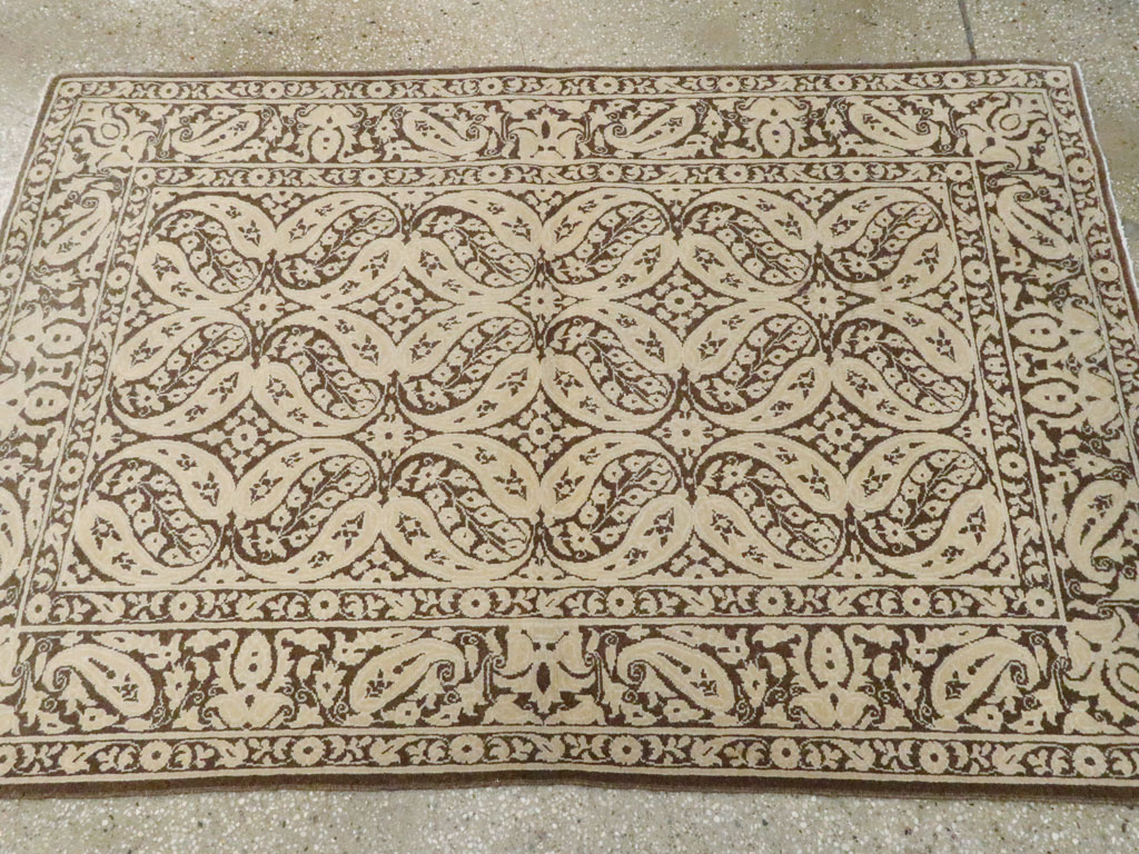 Modern Persian Tabriz Rug, No.14223 - Gsblank