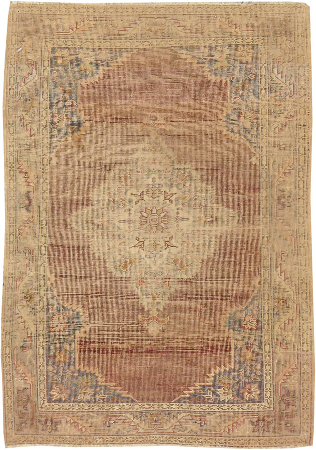 Vintage Turkish Kayseri Rug, No.14231 - Gsblank