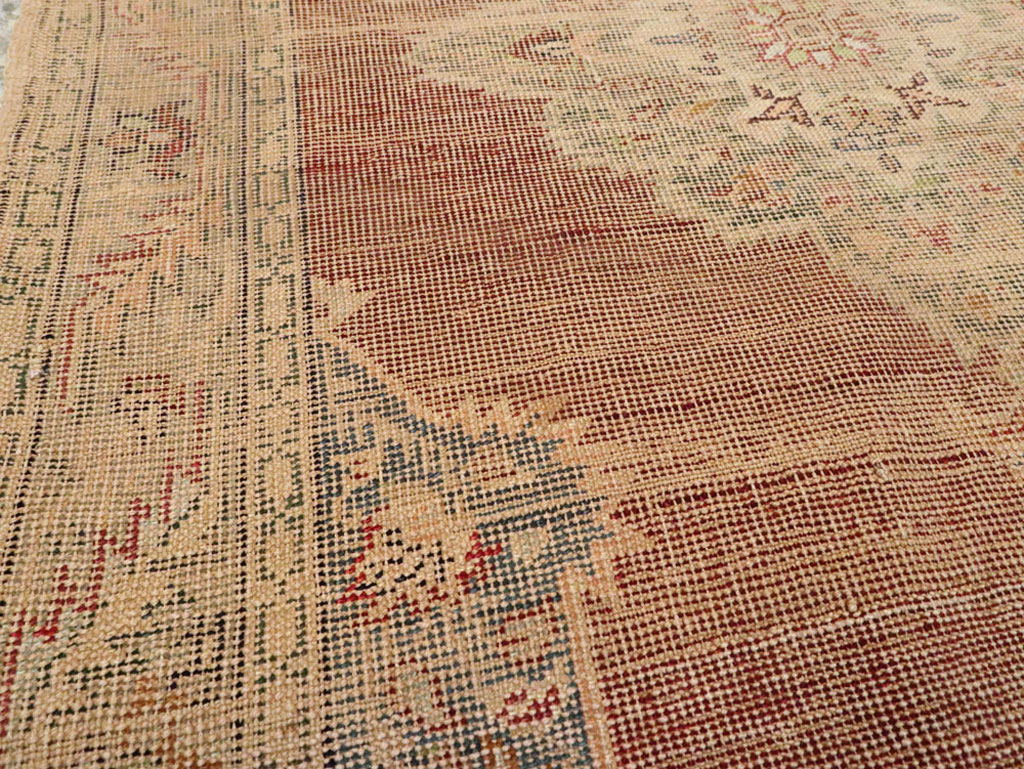 Vintage Turkish Kayseri Rug, No.14231 - Gsblank