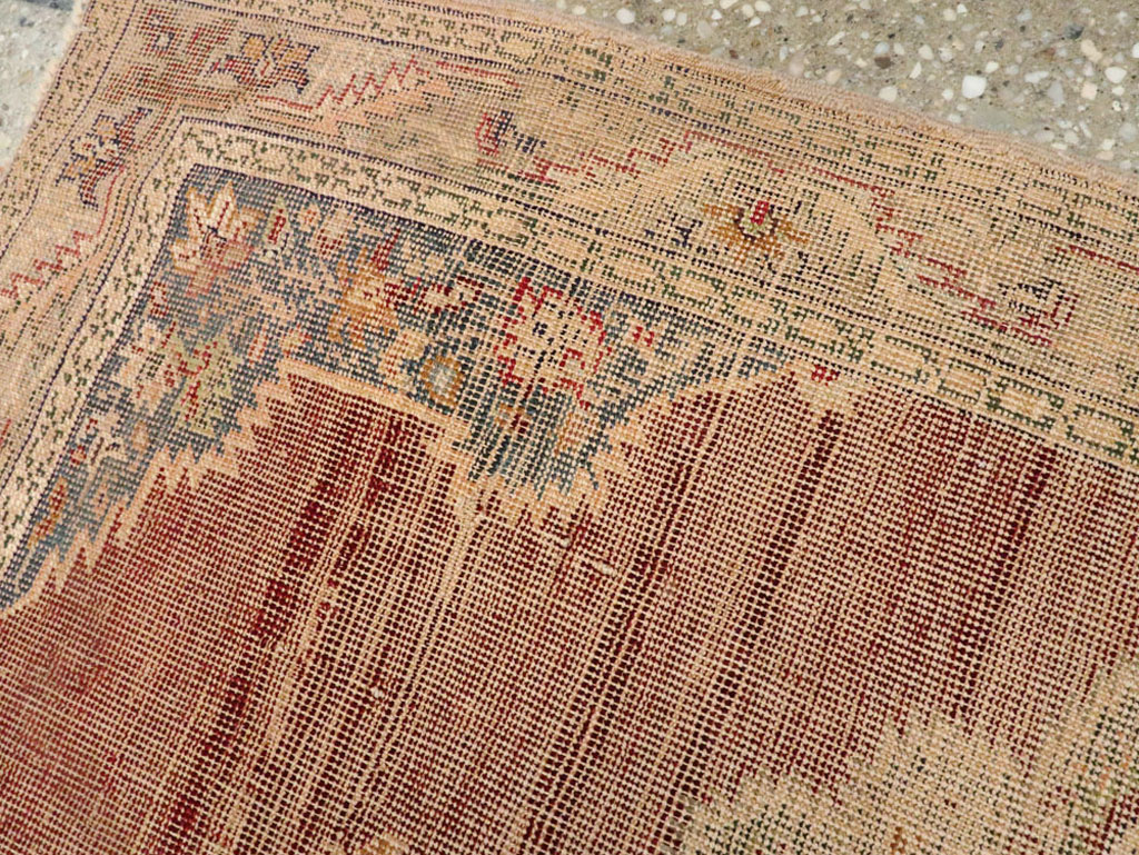 Vintage Turkish Kayseri Rug, No.14231 - Gsblank