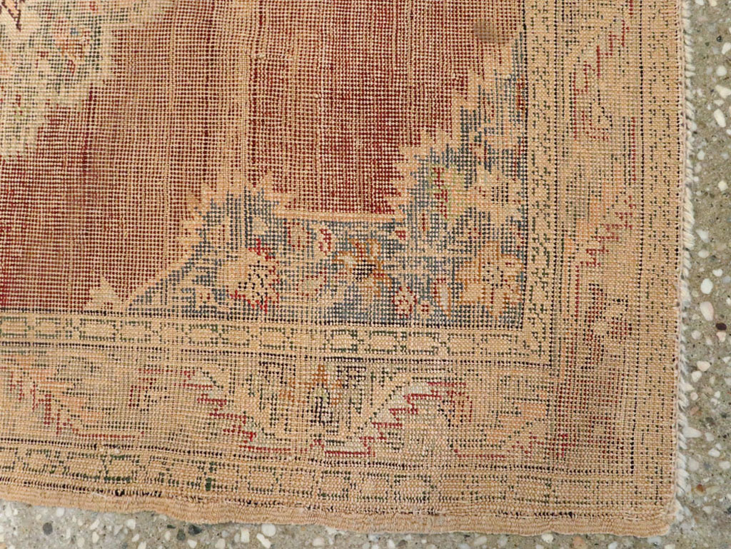 Vintage Turkish Kayseri Rug, No.14231 - Gsblank