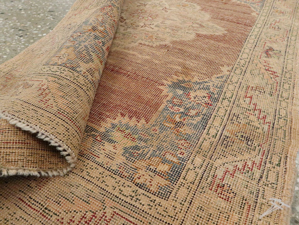 Vintage Turkish Kayseri Rug, No.14231 - Gsblank