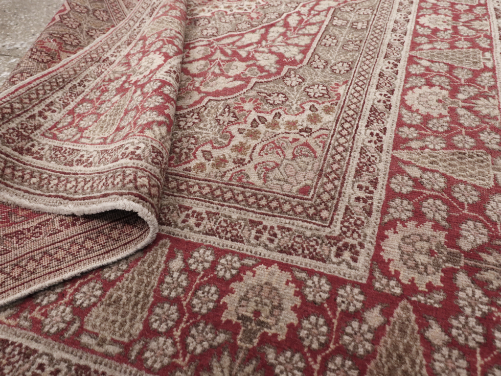 Antique Persian Tabriz Rug, No.14232 - Gsblank