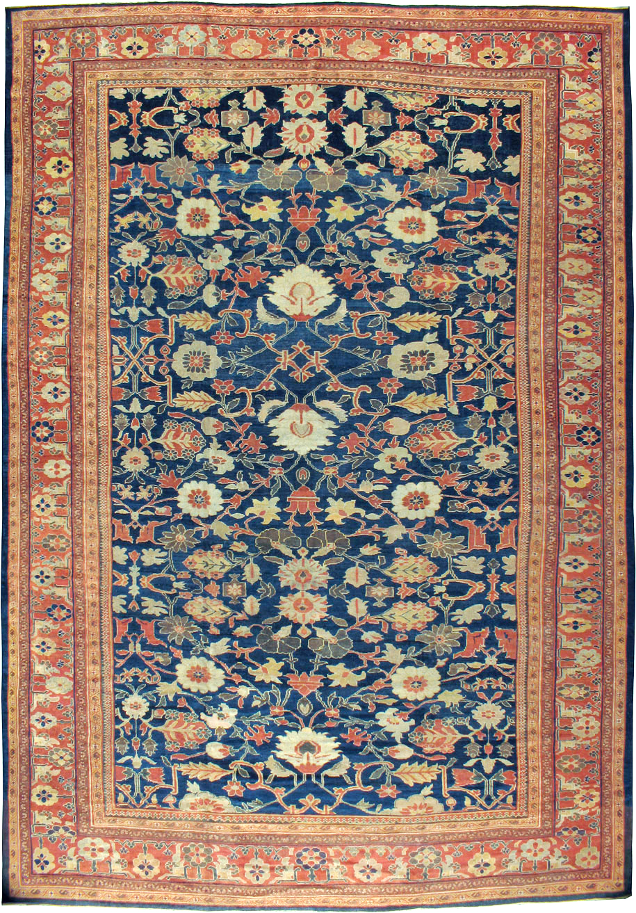 Antique Persian Sultanabad Carpet, No.14235 - Gsblank