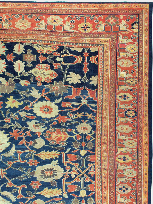 Antique Persian Sultanabad Carpet, No.14235 - Gsblank
