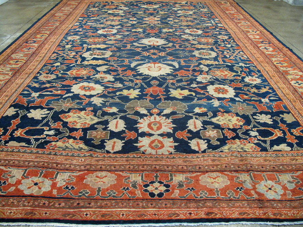 Antique Persian Sultanabad Carpet, No.14235 - Gsblank