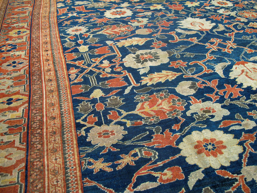 Antique Persian Sultanabad Carpet, No.14235 - Gsblank
