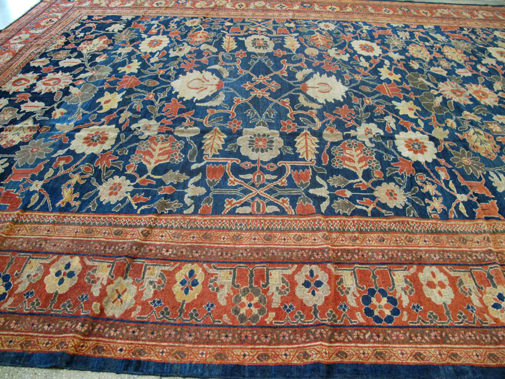 Antique Persian Sultanabad Carpet, No.14235 - Gsblank