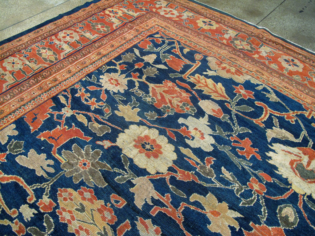 Antique Persian Sultanabad Carpet, No.14235 - Gsblank