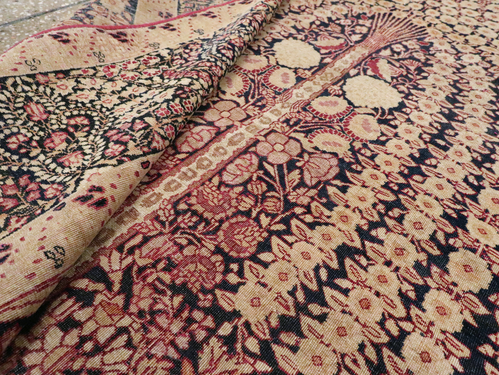 Antique Persian Lavar Kerman Rug, No.14258 - Gsblank