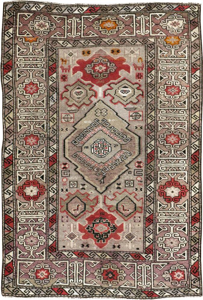 Antique  Caucasian Kazak Rug, No.14297 - Gsblank