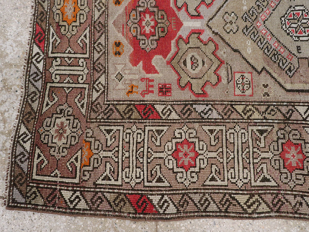 Antique  Caucasian Kazak Rug, No.14297 - Gsblank