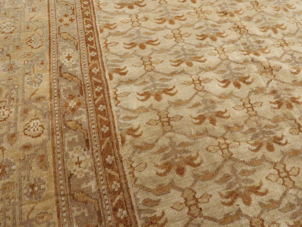 Antique Indian Agra Carpet, No.14300 - Gsblank