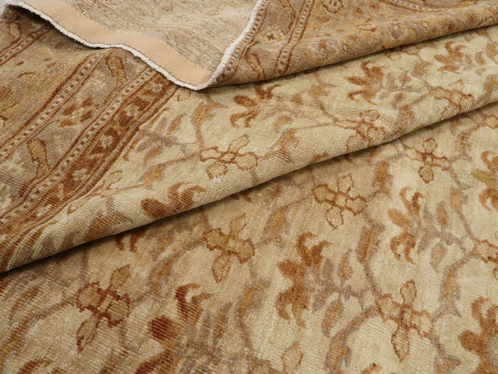 Antique Indian Agra Carpet, No.14300 - Gsblank