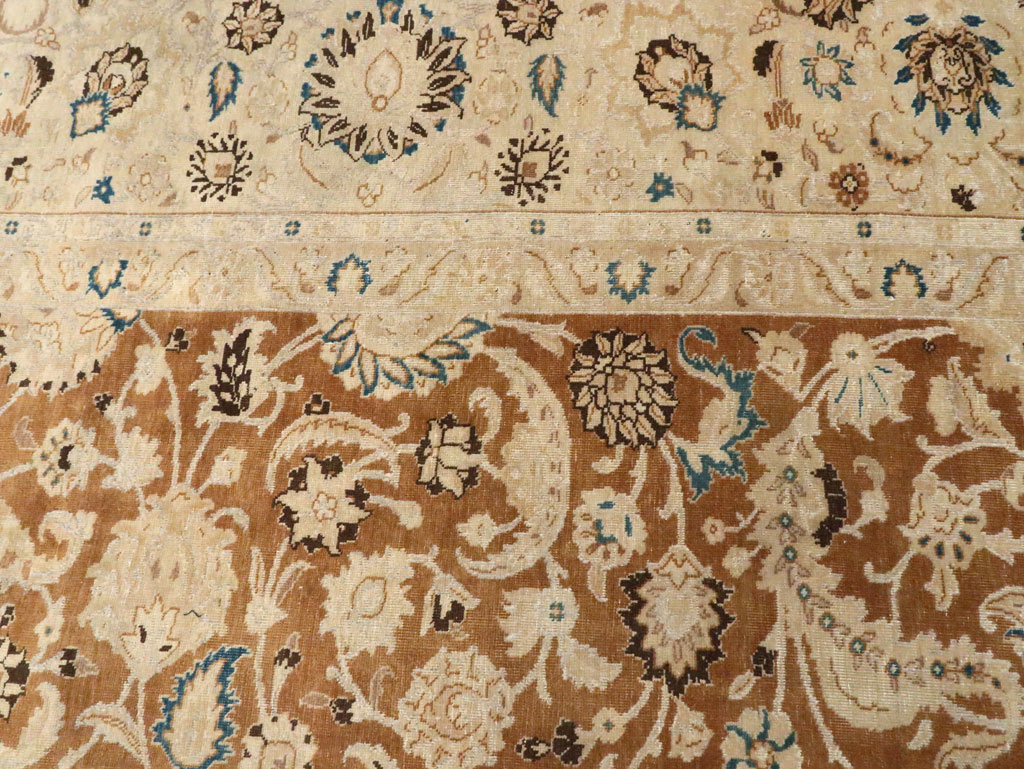 Antique Persian Tabriz Rug, No.14306 - Gsblank