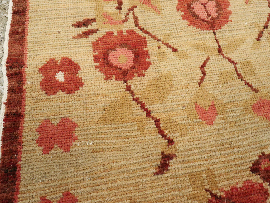 Vintage Turkish Anatolian Throw Rug, No.14326 - Gsblank