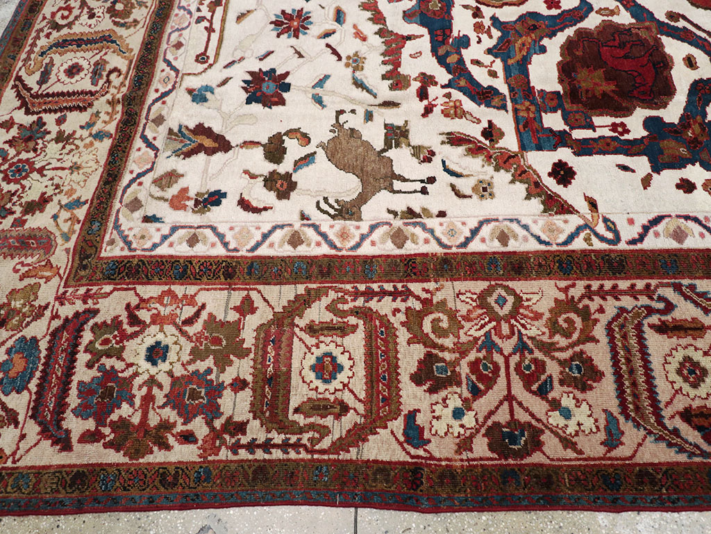 Antique Persian Sultanabad Large Room Size Carpet, No.14336 - Gsblank