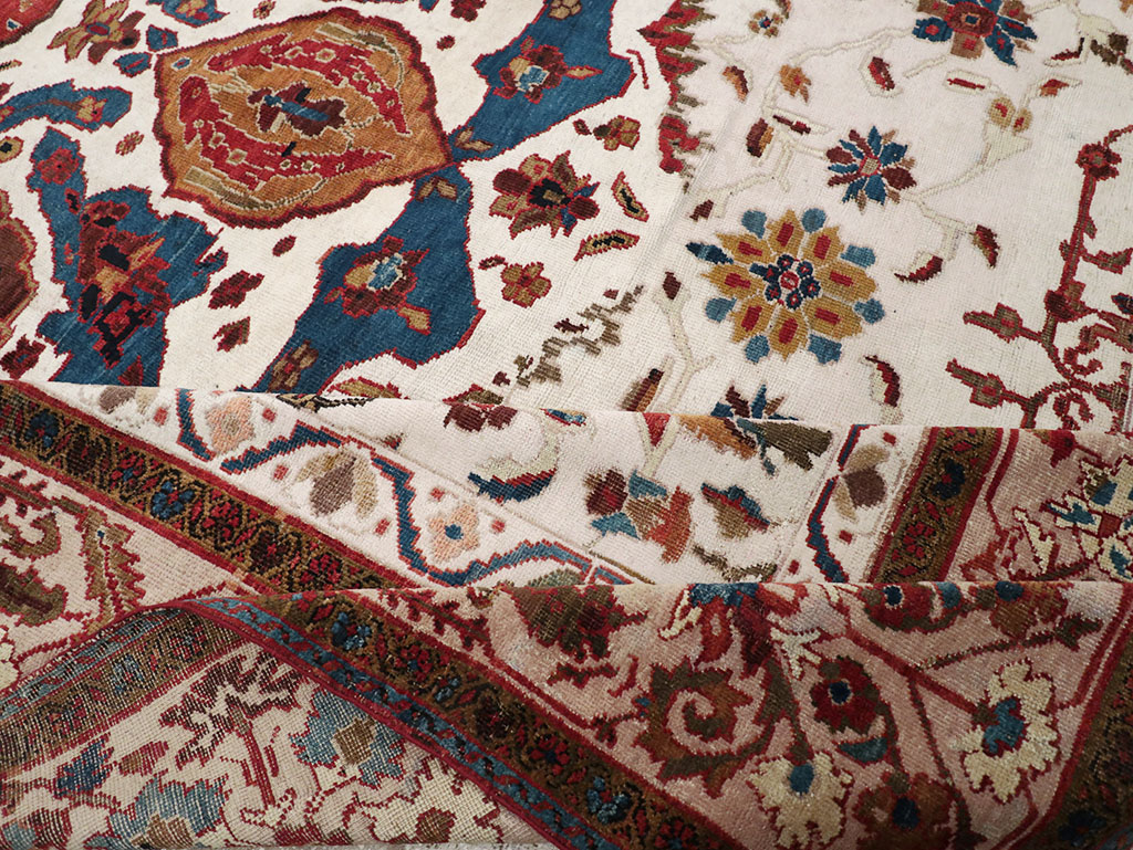 Antique Persian Sultanabad Large Room Size Carpet, No.14336 - Gsblank