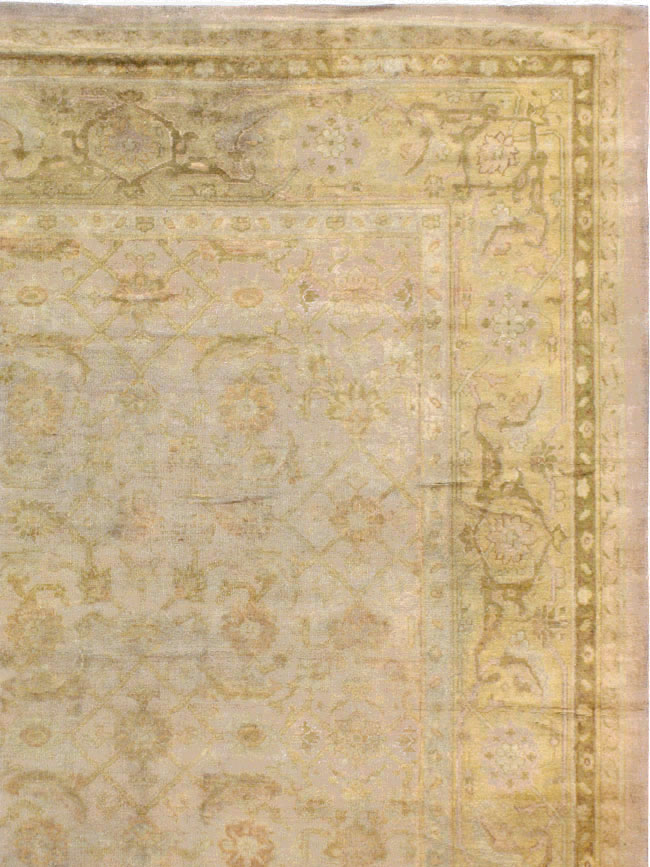 Vintage Indian Amritsar Carpet, No.14380 - Gsblank