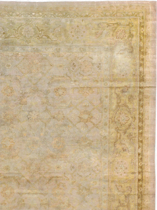 Vintage Indian Amritsar Carpet, No.14380 - Gsblank