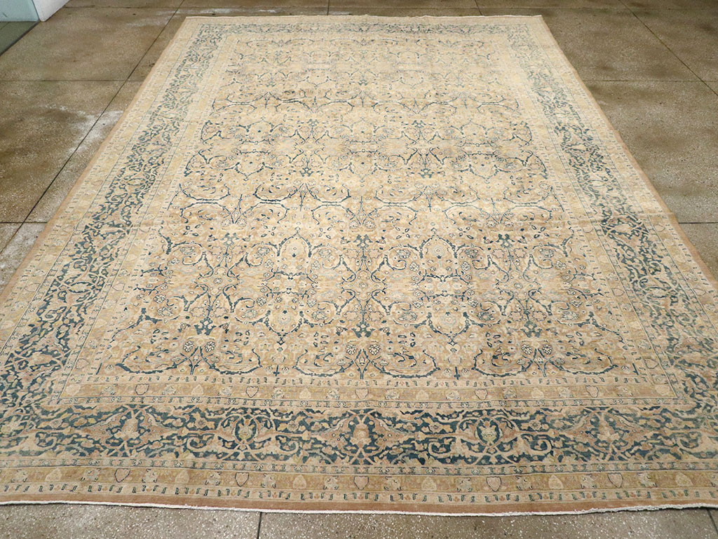 Antique Persian Tabriz Carpet, No.14385 - Gsblank