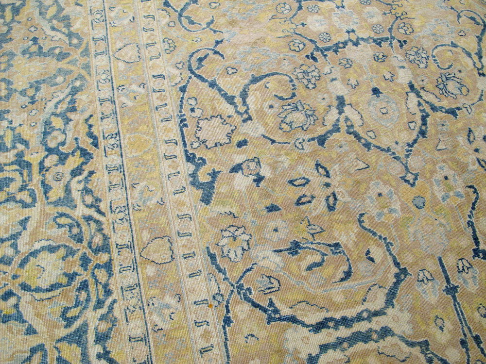 Antique Persian Tabriz Carpet, No.14385 - Gsblank