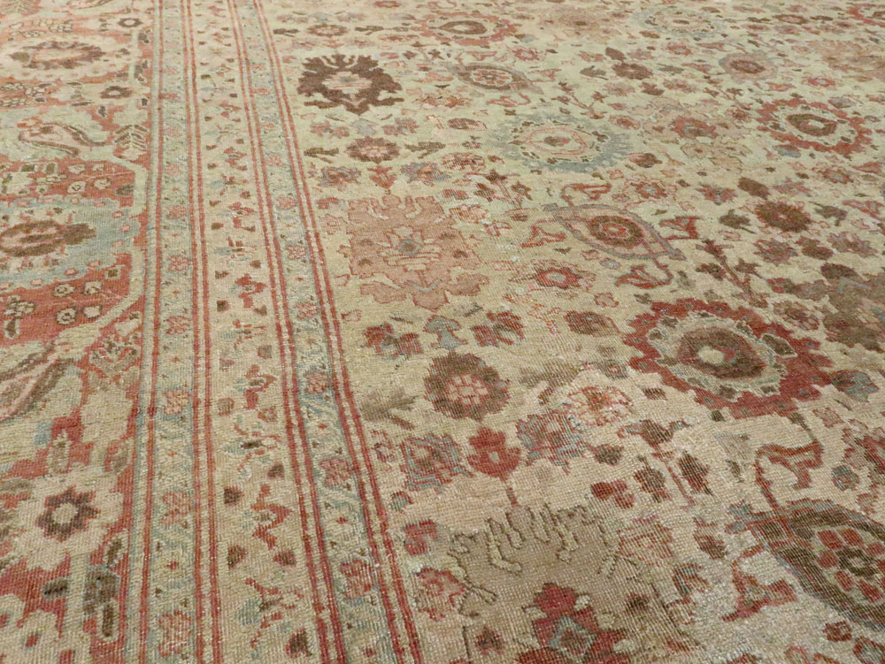 Antique Persian Tabriz Carpet, No.14391 - Gsblank
