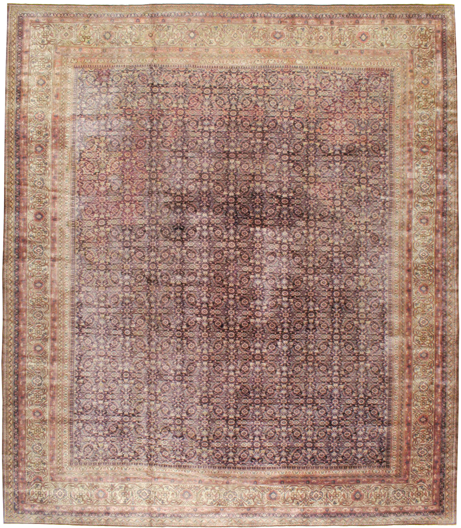 Vintage Indian Lahore Carpet, No.14426 - Gsblank