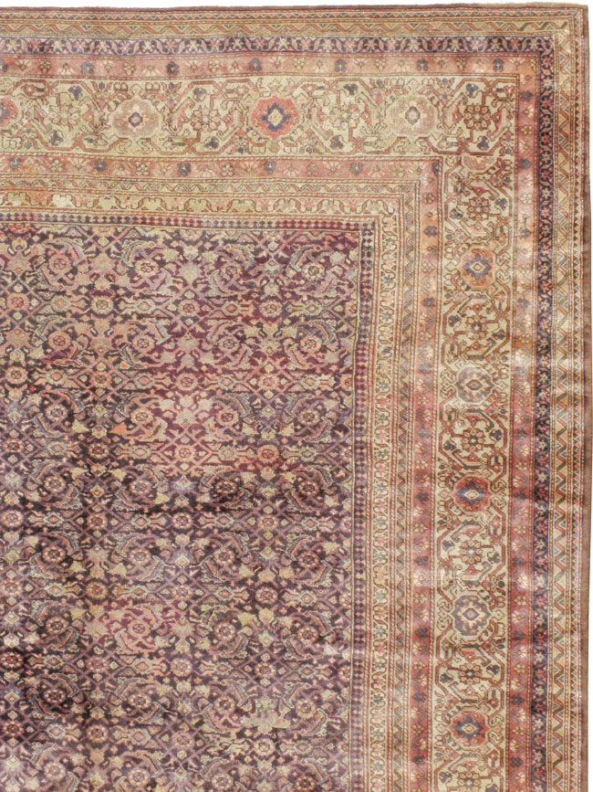 Vintage Indian Lahore Carpet, No.14426 - Gsblank