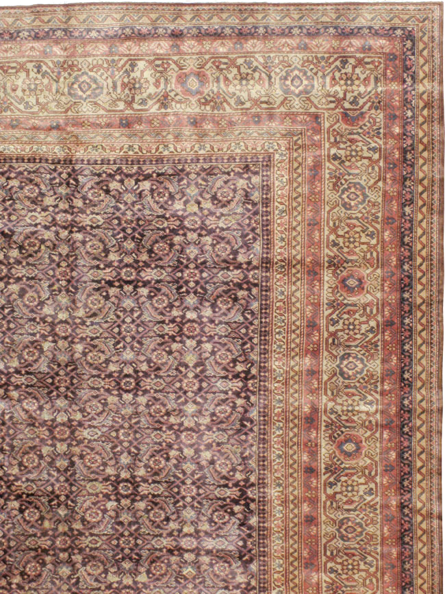 Vintage Indian Lahore Carpet, No.14426 - Gsblank