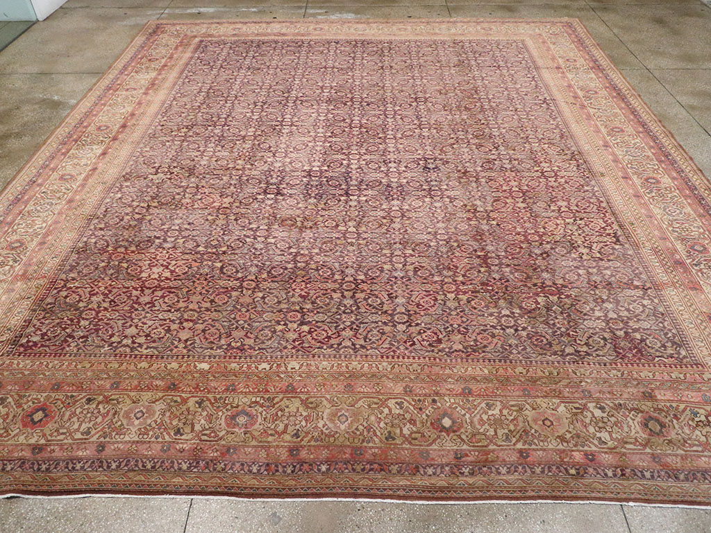 Vintage Indian Lahore Carpet, No.14426 - Gsblank