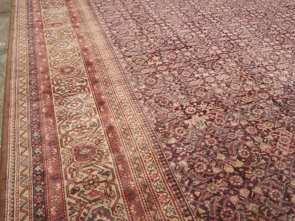 Vintage Indian Lahore Carpet, No.14426 - Gsblank