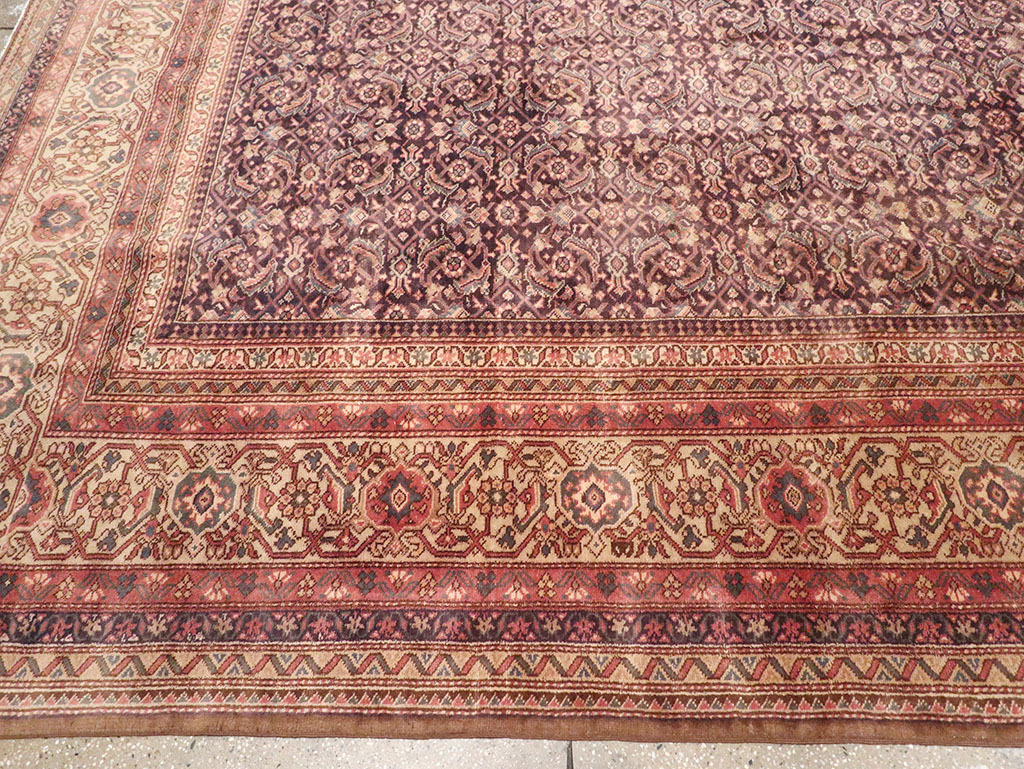 Vintage Indian Lahore Carpet, No.14426 - Gsblank