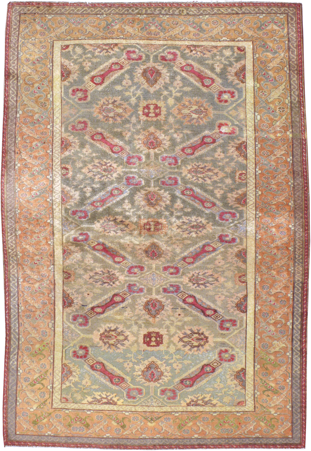 Vintage Turkish Sivas Rug, No.14429 - Gsblank