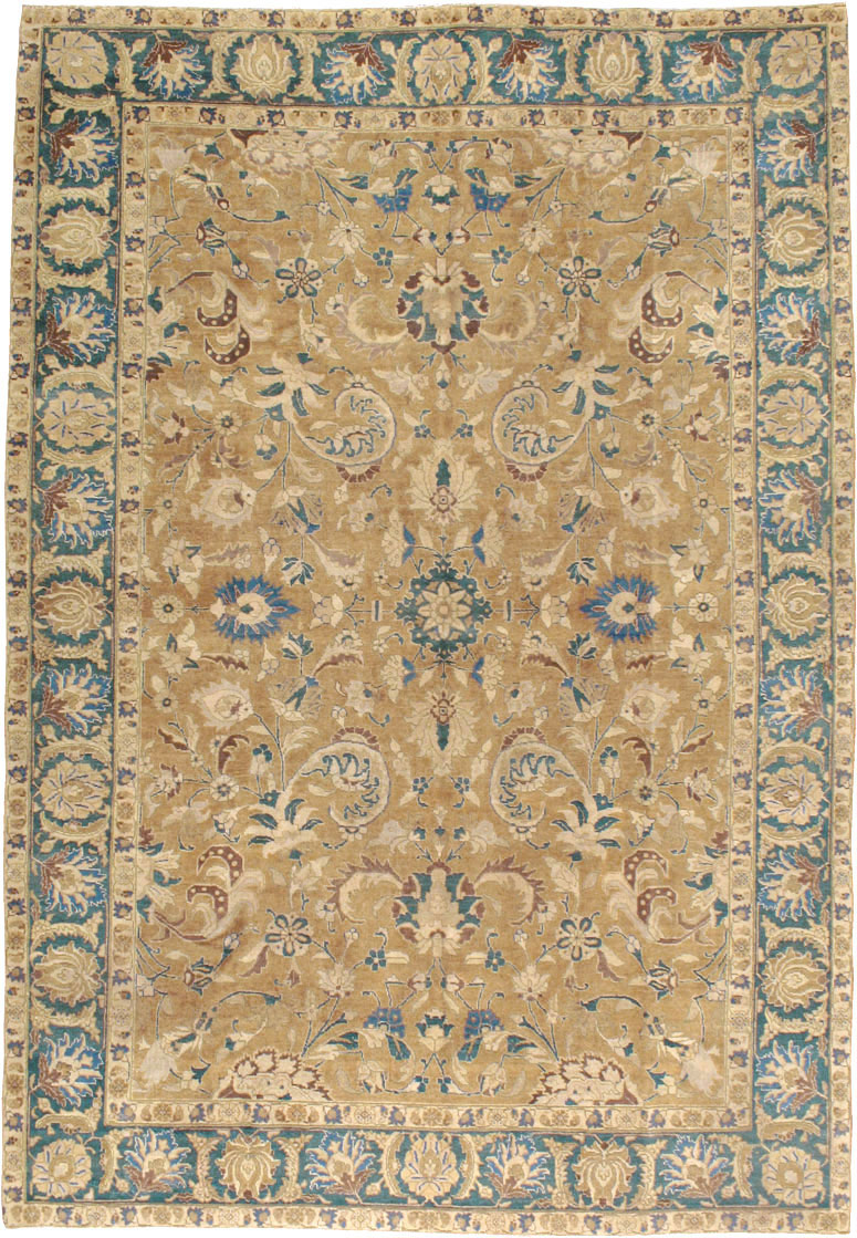 Antique Persian Tabriz Carpet, No.14431 - Gsblank