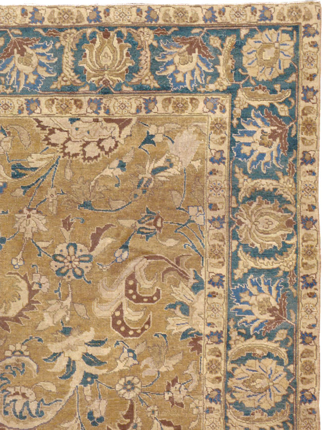 Antique Persian Tabriz Carpet, No.14431 - Gsblank