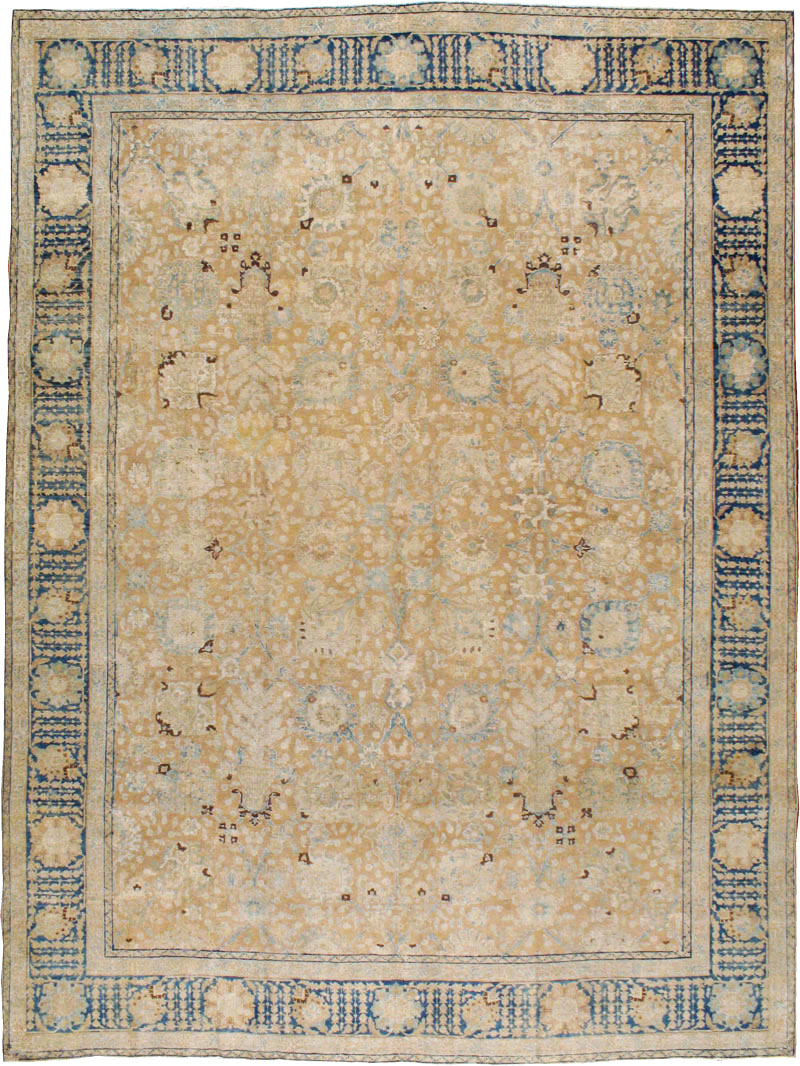 Antique Persian Tabriz Carpet, No.14432 - Gsblank