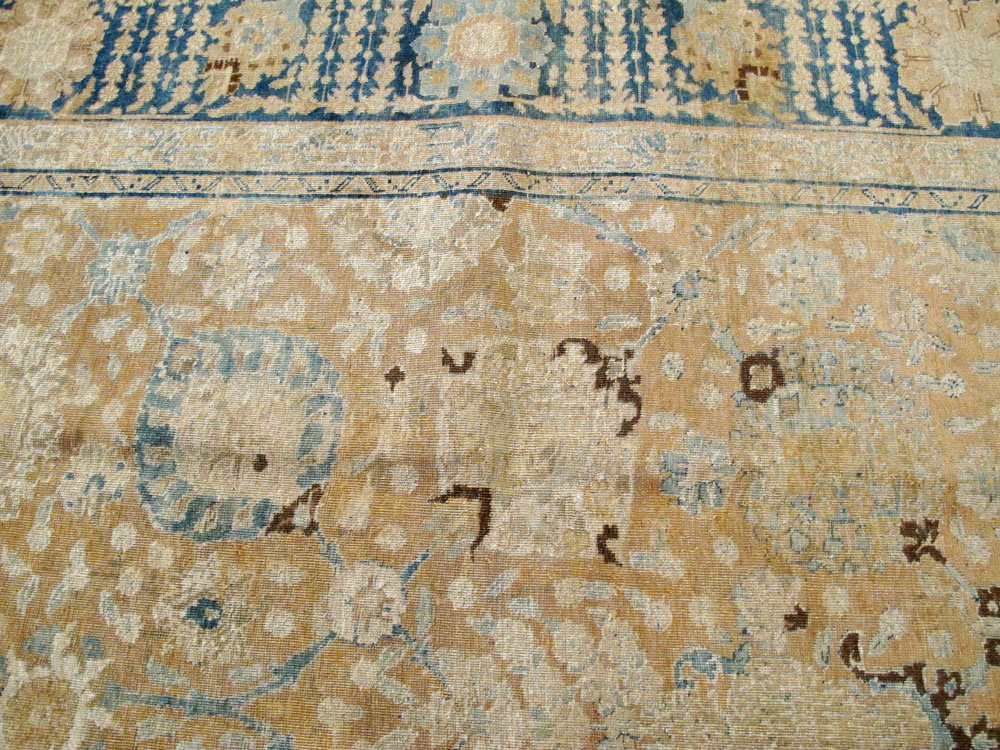 Antique Persian Tabriz Carpet, No.14432 - Gsblank