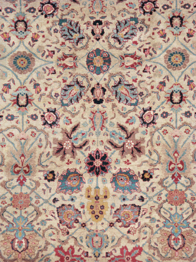 Antique Persian Tabriz Carpet, No.14434 - Gsblank