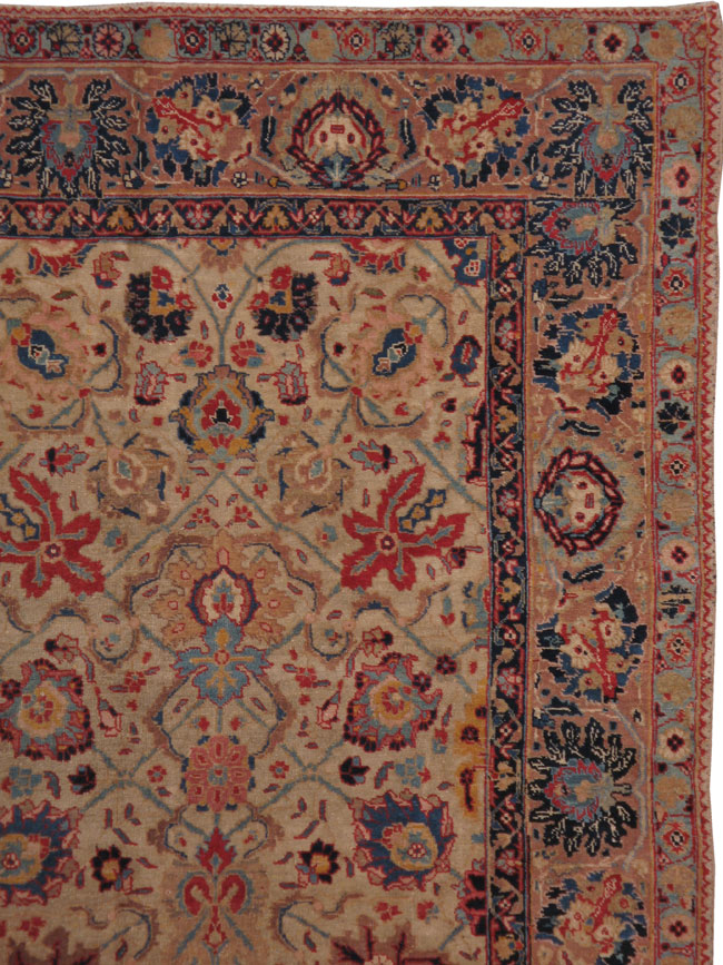 Antique Persian Tabriz Carpet, No.14434 - Gsblank