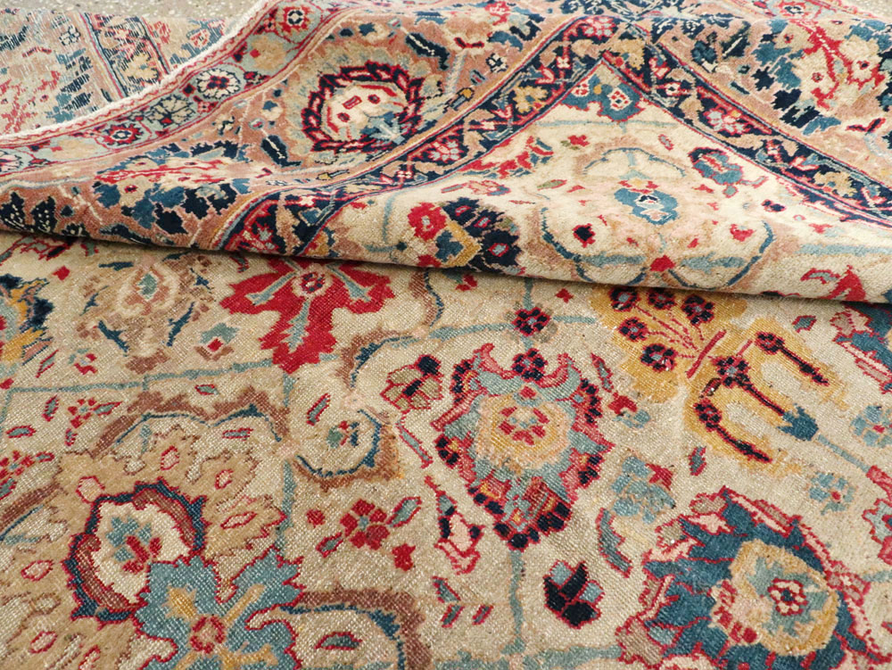 Antique Persian Tabriz Carpet, No.14434 - Gsblank