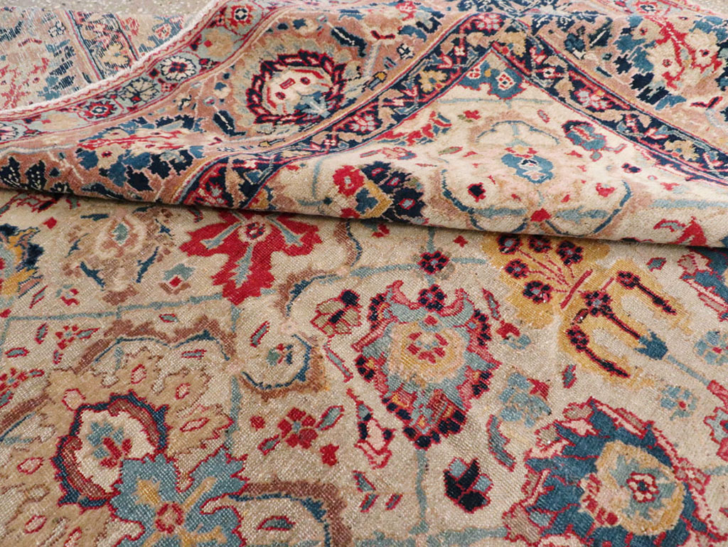 Antique Persian Tabriz Carpet, No.14434 - Gsblank