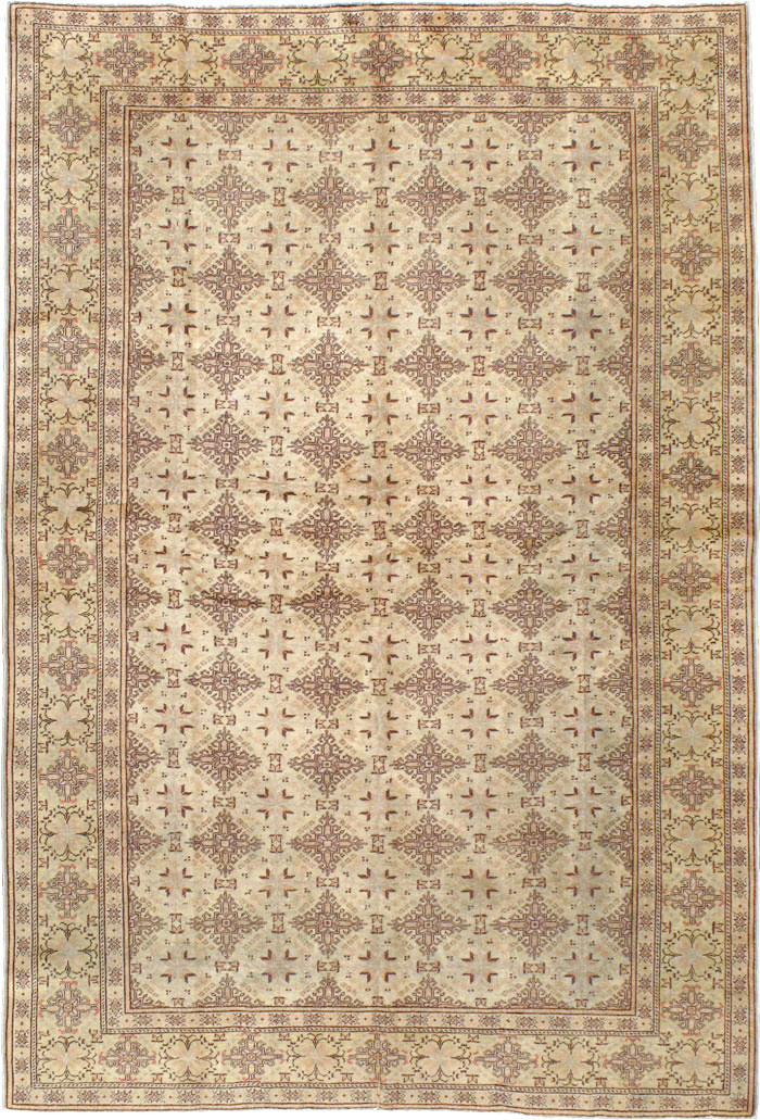 Vintage Turkish Sivas Carpet, No.14444 - Gsblank