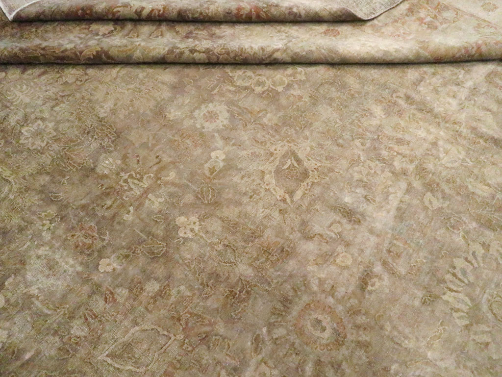 Antique Persian Tabriz Carpet, No.14454 - Gsblank