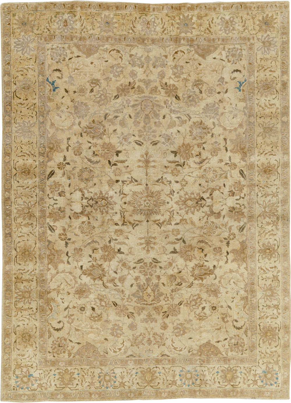 Antique Persian Tabriz Carpet, No.14456 - Gsblank