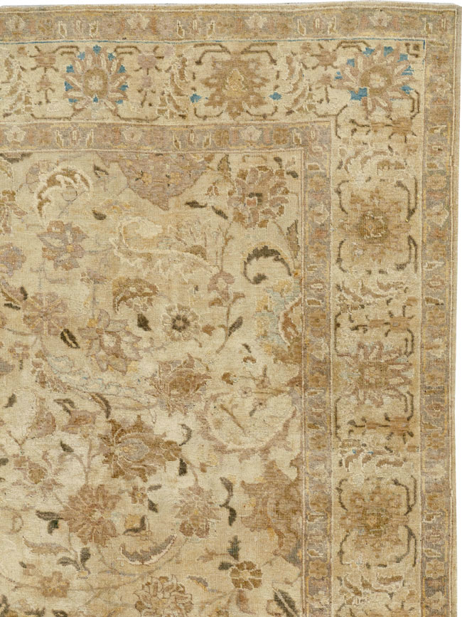 Antique Persian Tabriz Carpet, No.14456 - Gsblank