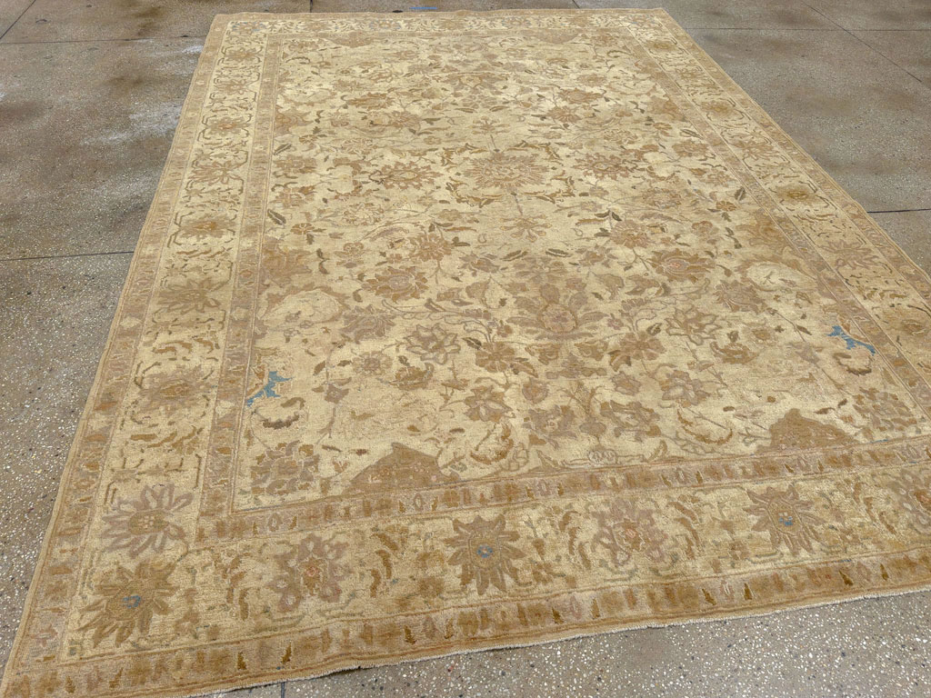 Antique Persian Tabriz Carpet, No.14456 - Gsblank